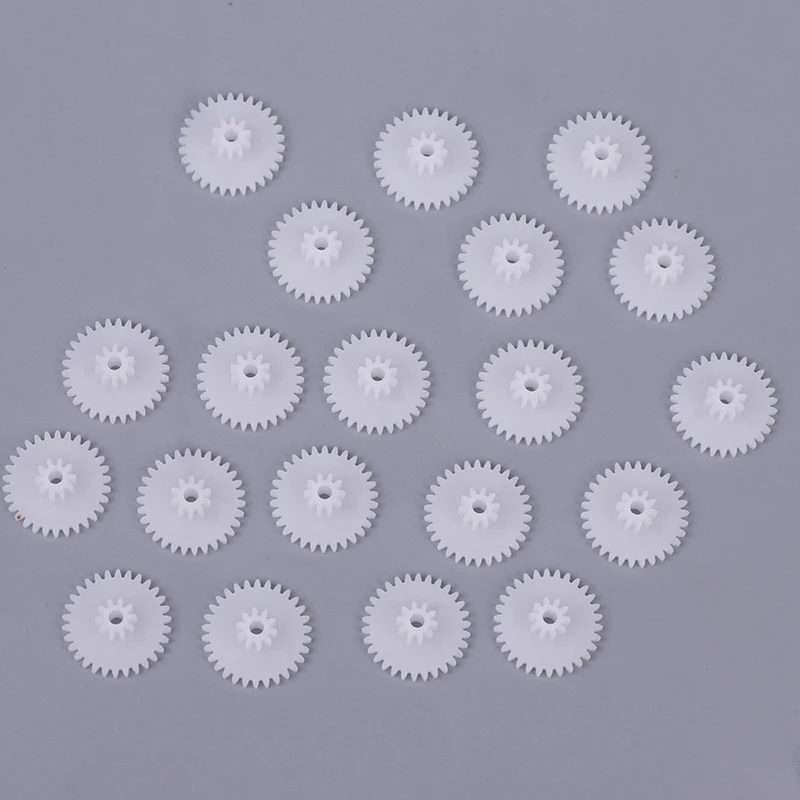 Juego de engranajes de plástico de 20, 30 dientes, ideal para coche RC y modelo de bricolaje de motor de robot, modelo de pieza de repuesto 30102B