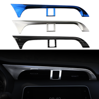 Stainless Steel Car Center Air Conditioning A/C Outlet Vent Cover Trim for Nissan Kicks 2017 - 2021 LHD Accessories