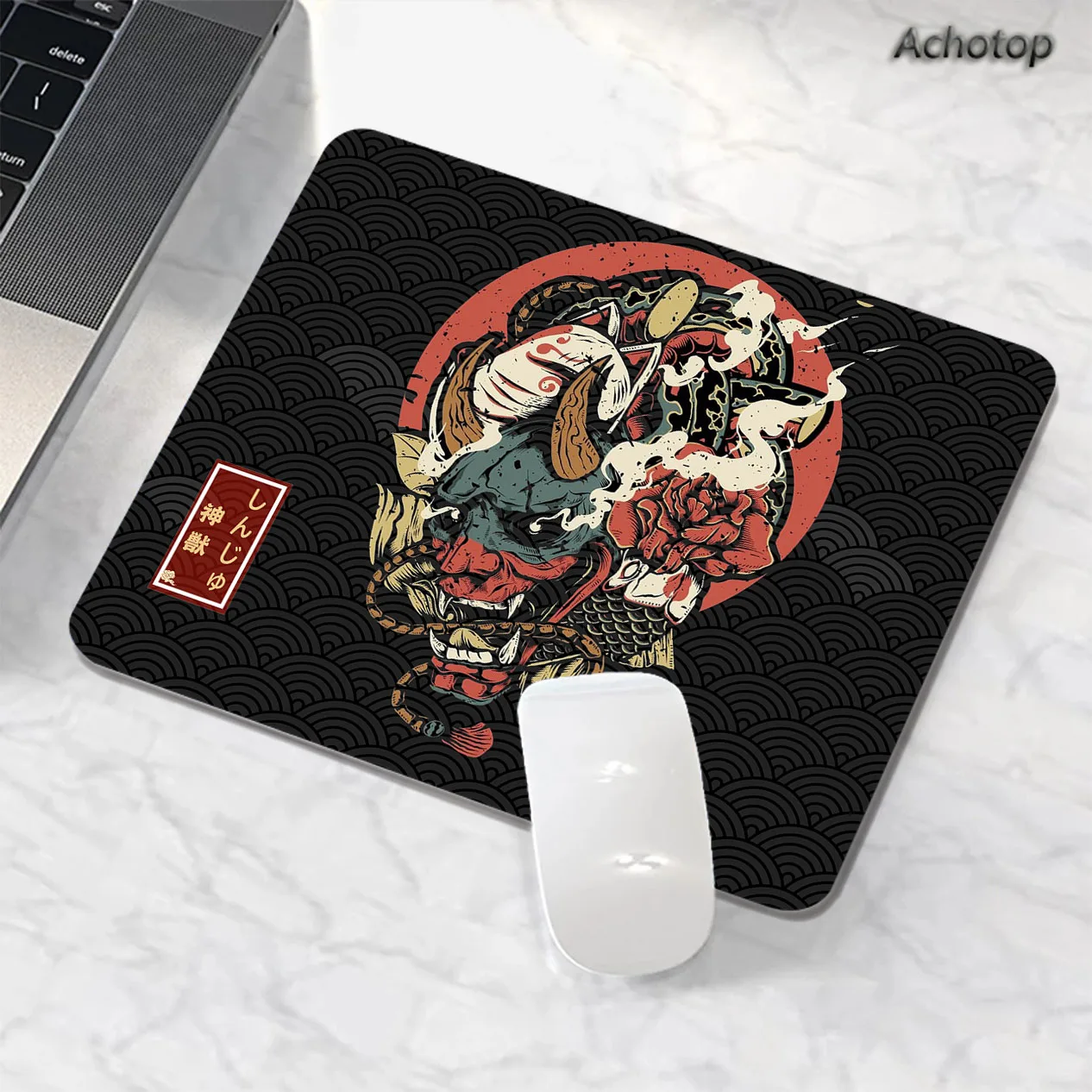 

Japanese Style Small Mouse Pad Gamer Non-Slip Computer Gaming Mousepad Cute 18x22cm Desk Mat Office Game Accessories Carpet Rug