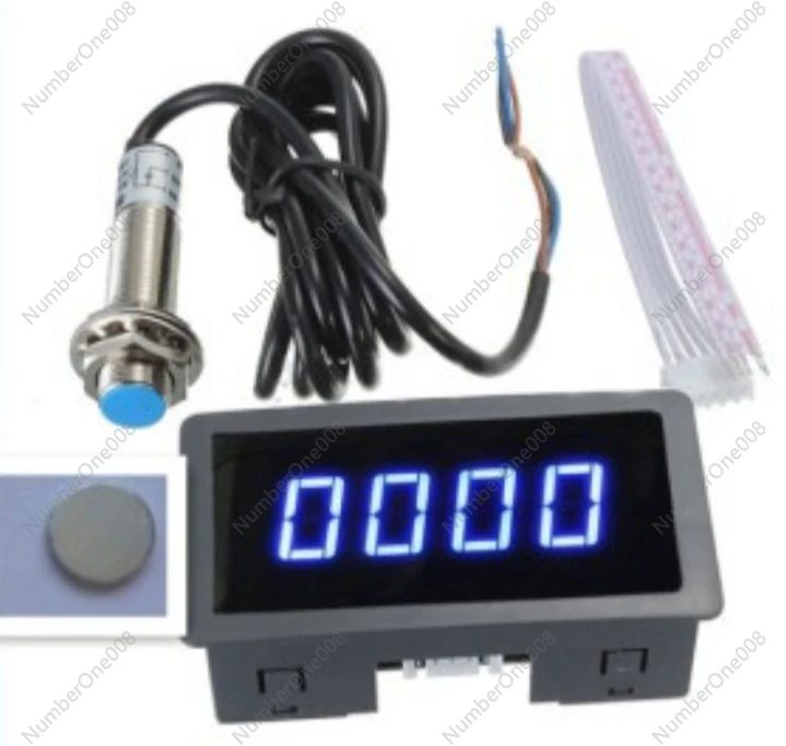 

CF5135CZ LED Tachometer RPM Gauge with Hall Sensor for Automotive Industrial Motor Speed Testing