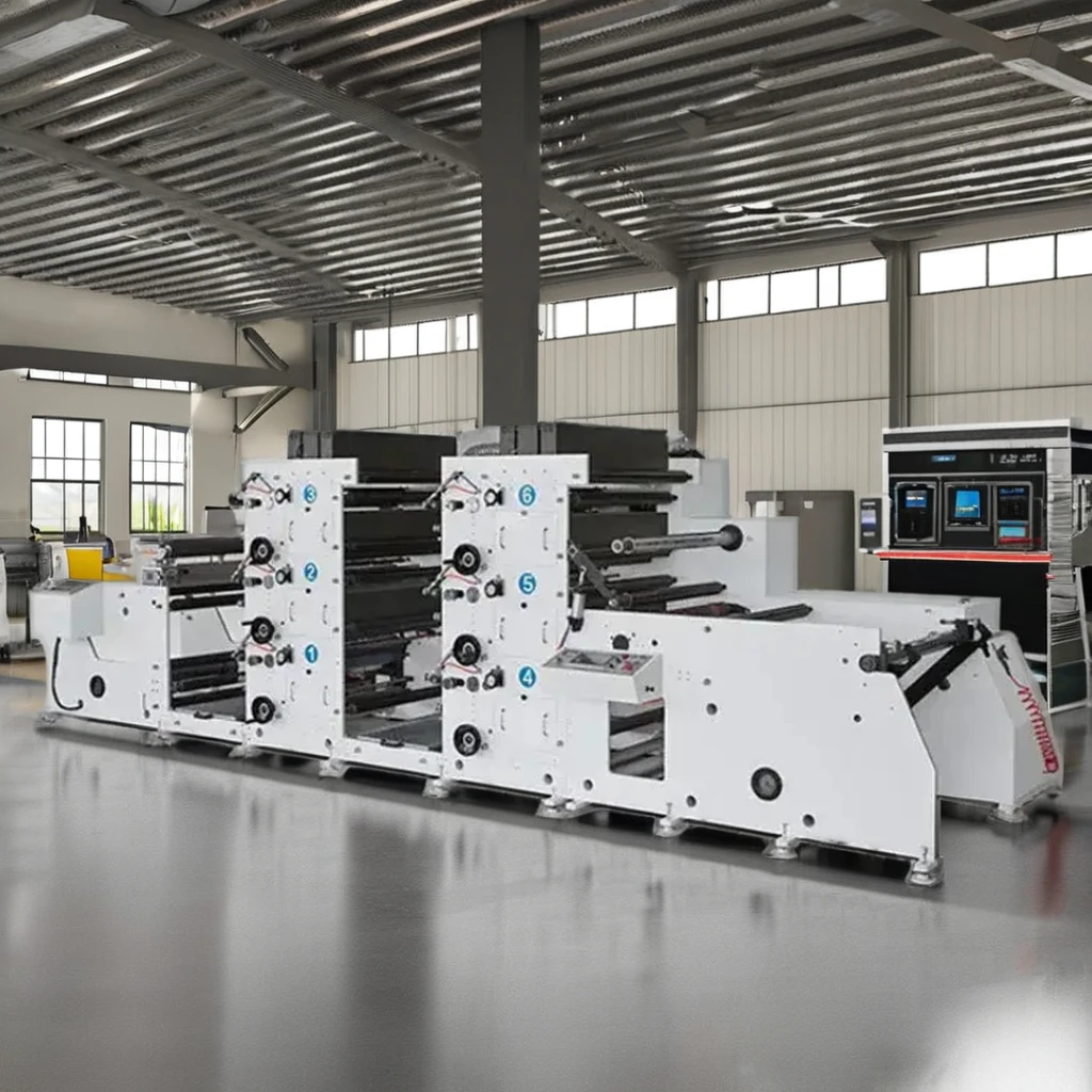 High Speed Flexographic Printing Machine, Anti Fade Fast Color for Outdoor Poster Banner Sign Printing customized