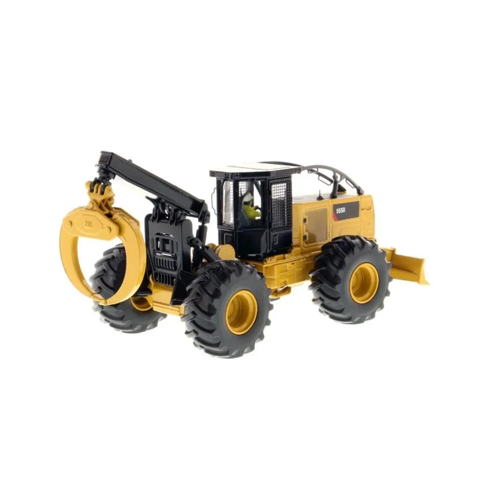 

Масштабная модель 1:50 555D Wheel Skidder Harvester, игрушка для мальчика, подарок на день рождения, коллекционная модель инженерной техники, DieCast Masters DM 85932