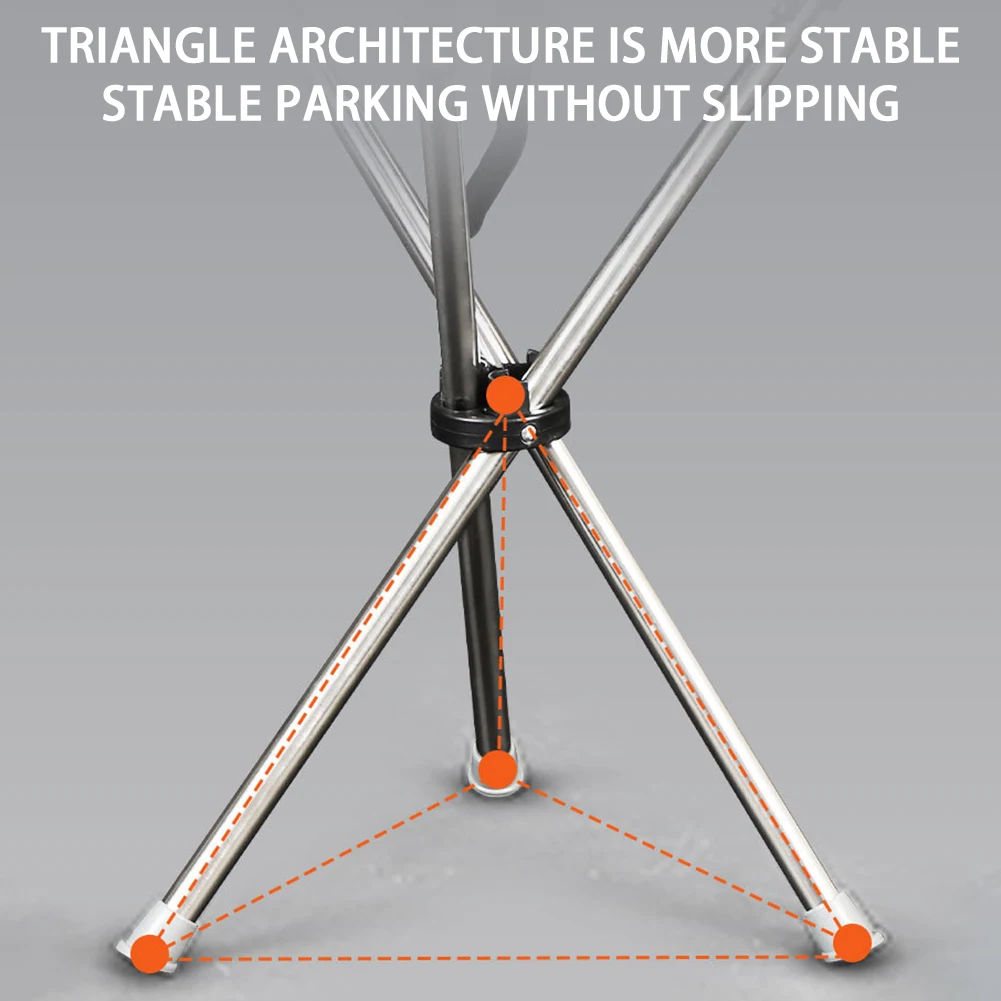 Outdoor Collapsible Stool Chair Adjustable Telescopic Cane with Seat Lightweight Mountaineer Hike Camping Elderly Walking Stool image 4
