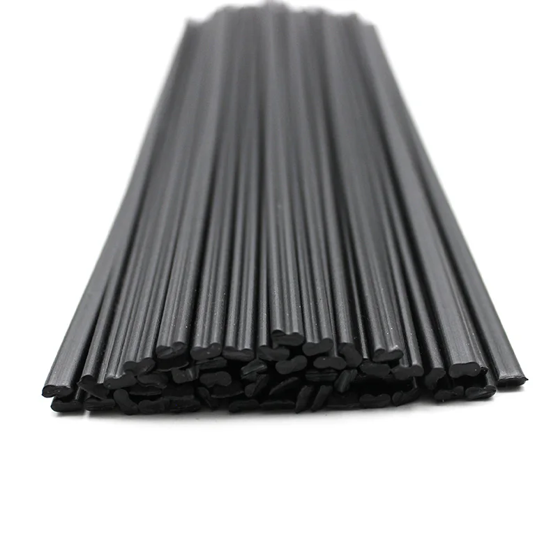 Black ABS PP PE Plastic Welding Rods Stick