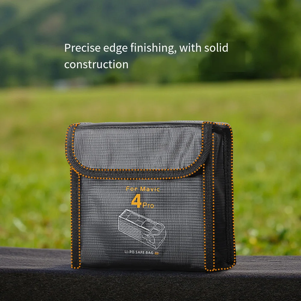 

For Mavic 4 Pro Battery Safety Bag Flame Retardant Explosion-Proof Lithium Battery Protective Storage Case Camera Accessories