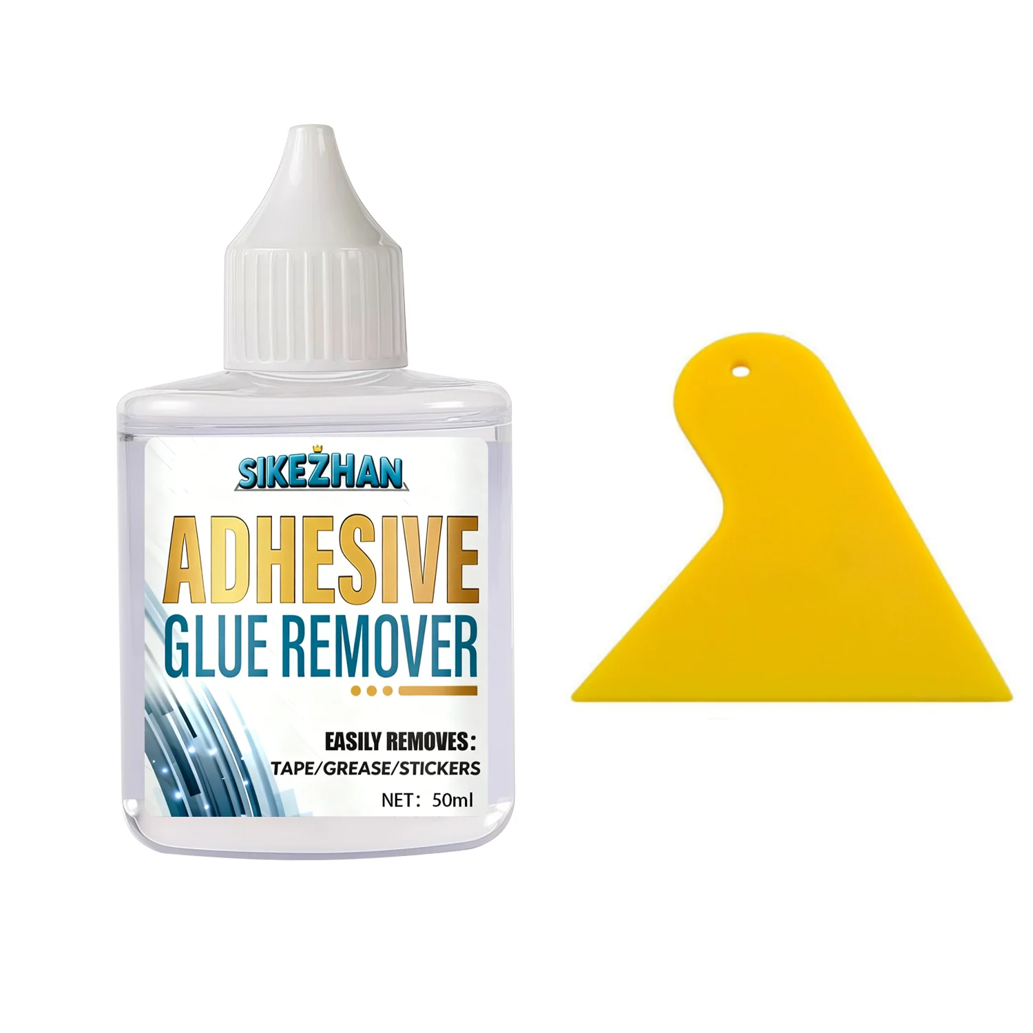 Adhesive Remover,Low Odor,Fast-Acting Residue Cleaner for Labels, Tape,Gum,Tar;Safe on Car Paint,Plastic,Glass,Metal,Wood,Tile