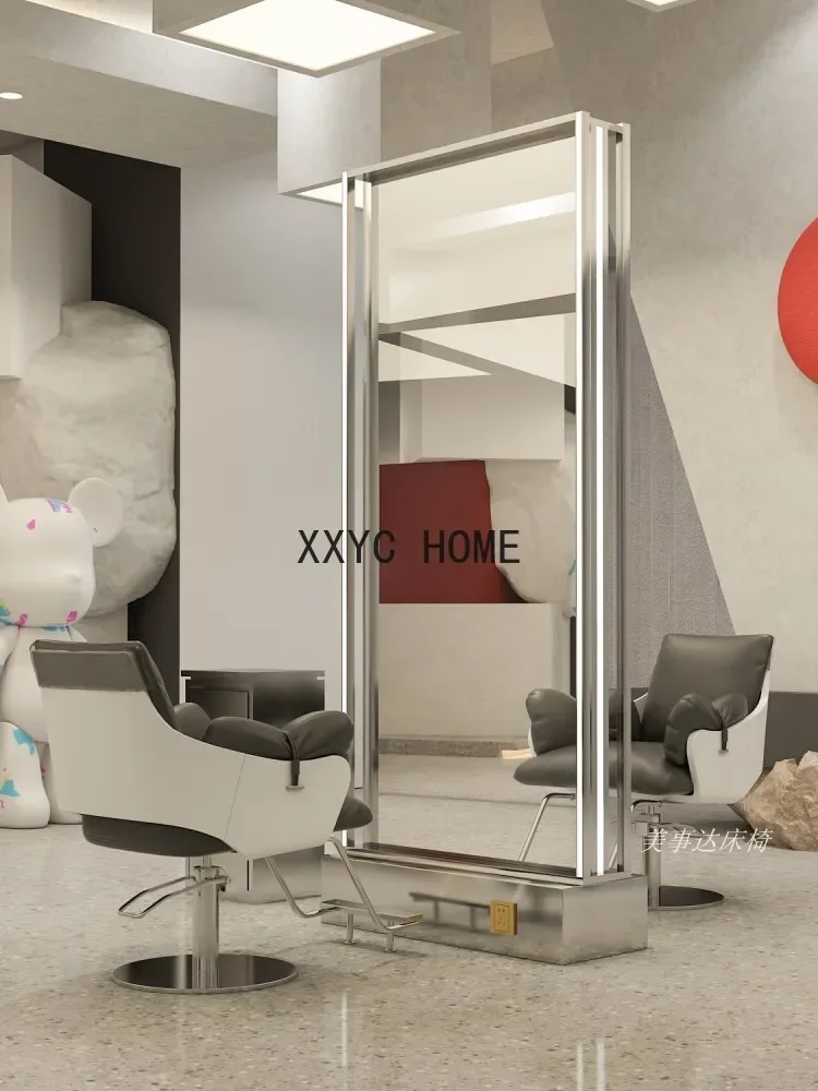 

Одностороннее и двустороннее зеркало для стрижки и завивки волос из нержавеющей стали