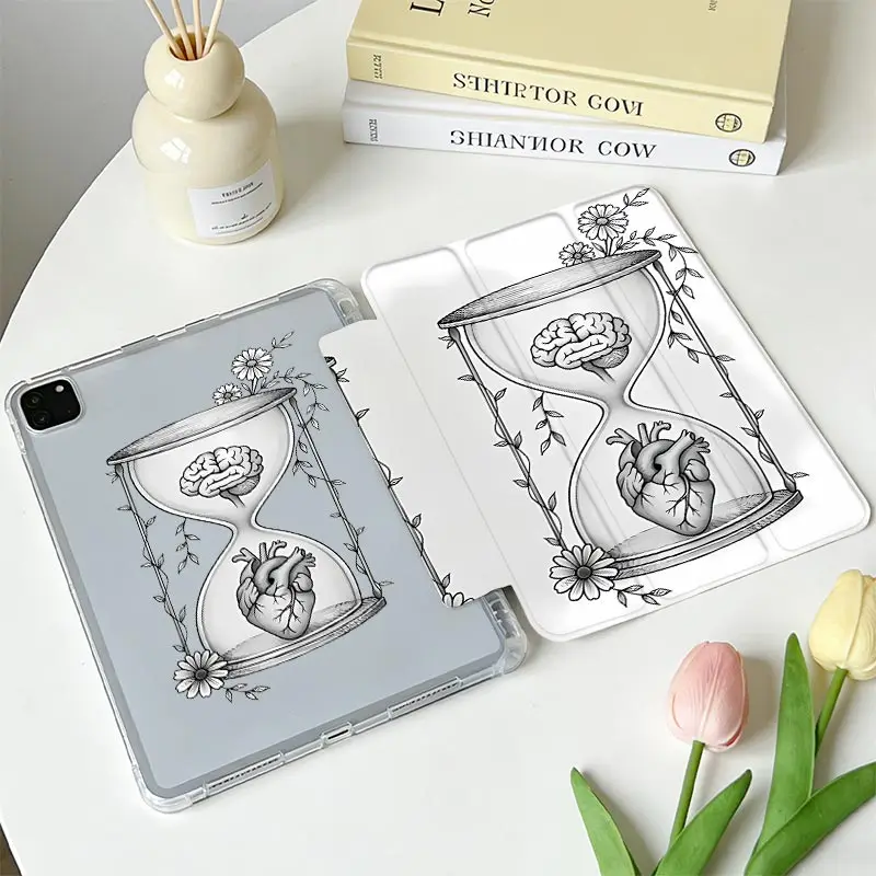 TPU Bumper Tri‑Fold Protective Tablet Case For Xiaomi Pad 5/5Pro 6/6Pro 11 inch Xiaomi Pad 7/7Pro 8/8Pro 11.2 Redmi Pad SE 11