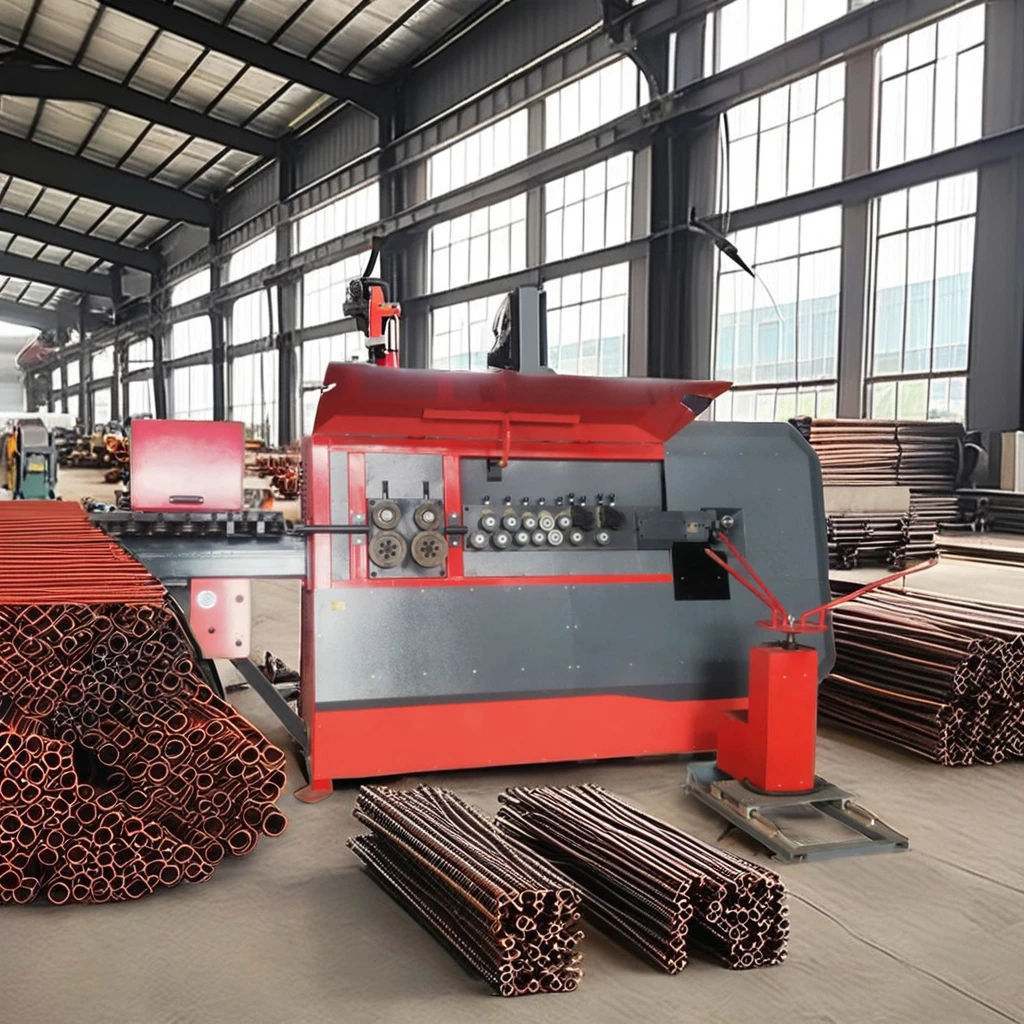 Automatic Stirrup Bending Machine 44kW Motor High Productivity Carbon Steel Processing Equipment