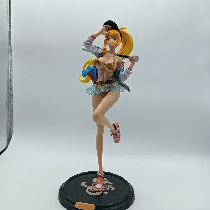 

Pirate Shipper Series GK Street Fashion Nami Action Figure Trendy Female Emperor Robin Statue Model Decoration Collectible Toy