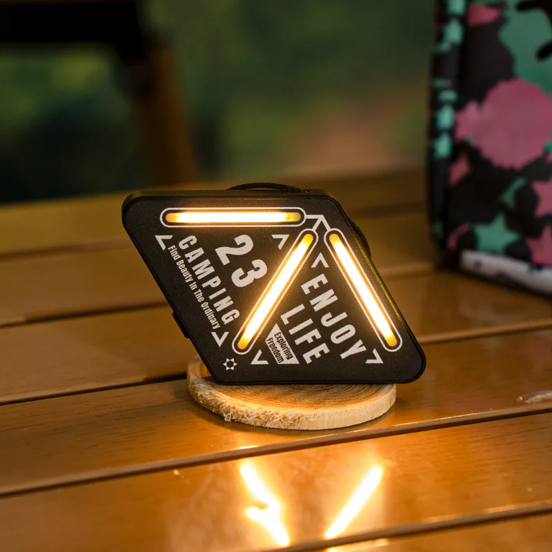 Night Outdoor Hiking Light Up Small Pendant Pointing LED Light Portable Hookable Dimmable Compact Night Light