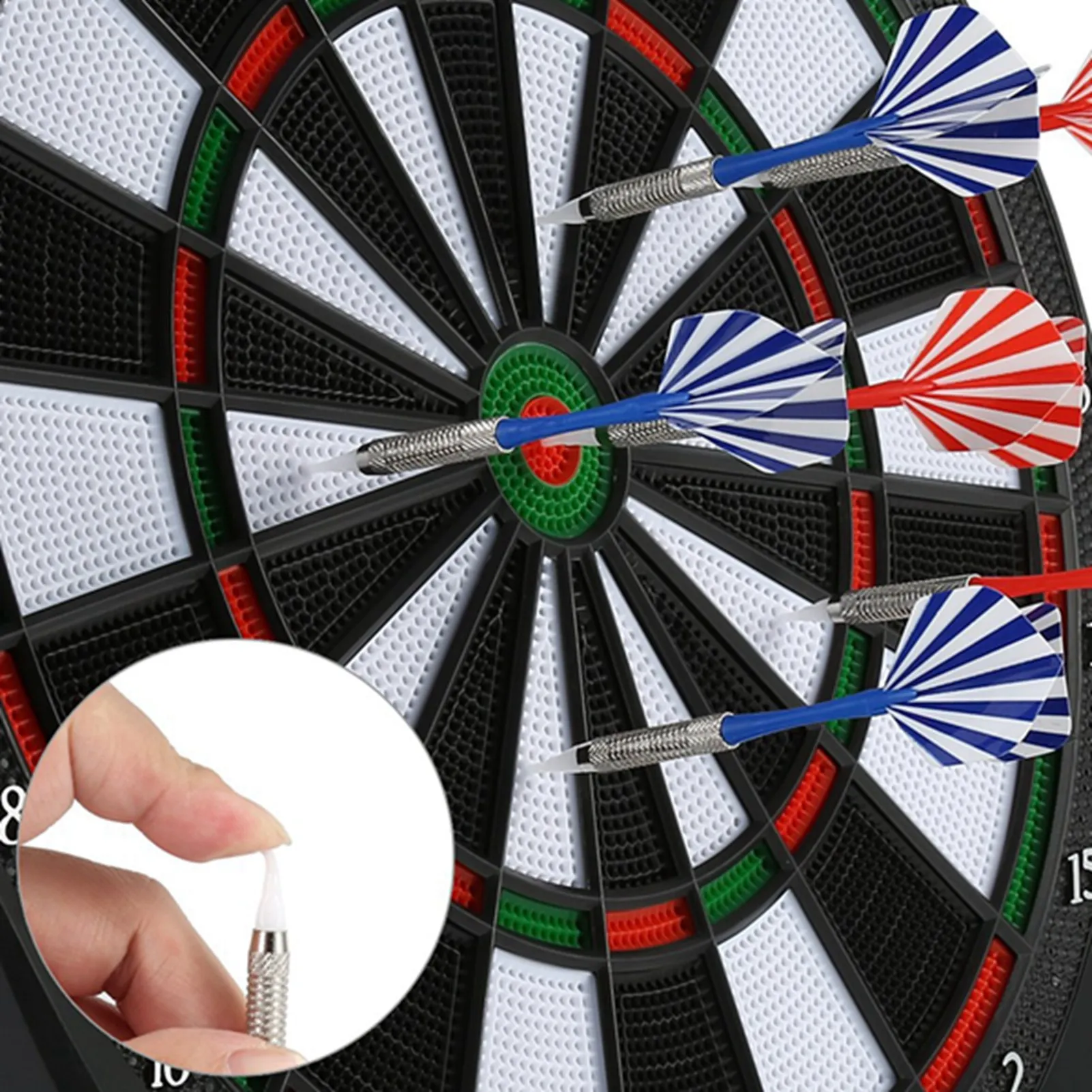 Professional Electronic Hanging Dartboard LCD Scoring Indicator  Game With Darts electronic  games target games