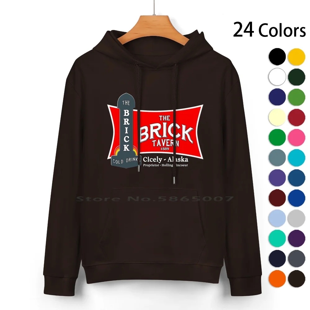 The Brick : Northen Exposure Pure Cotton Hoodie Sweater 24 Colors Tv Show Northern Exposure Memorabilia The Brick Holling