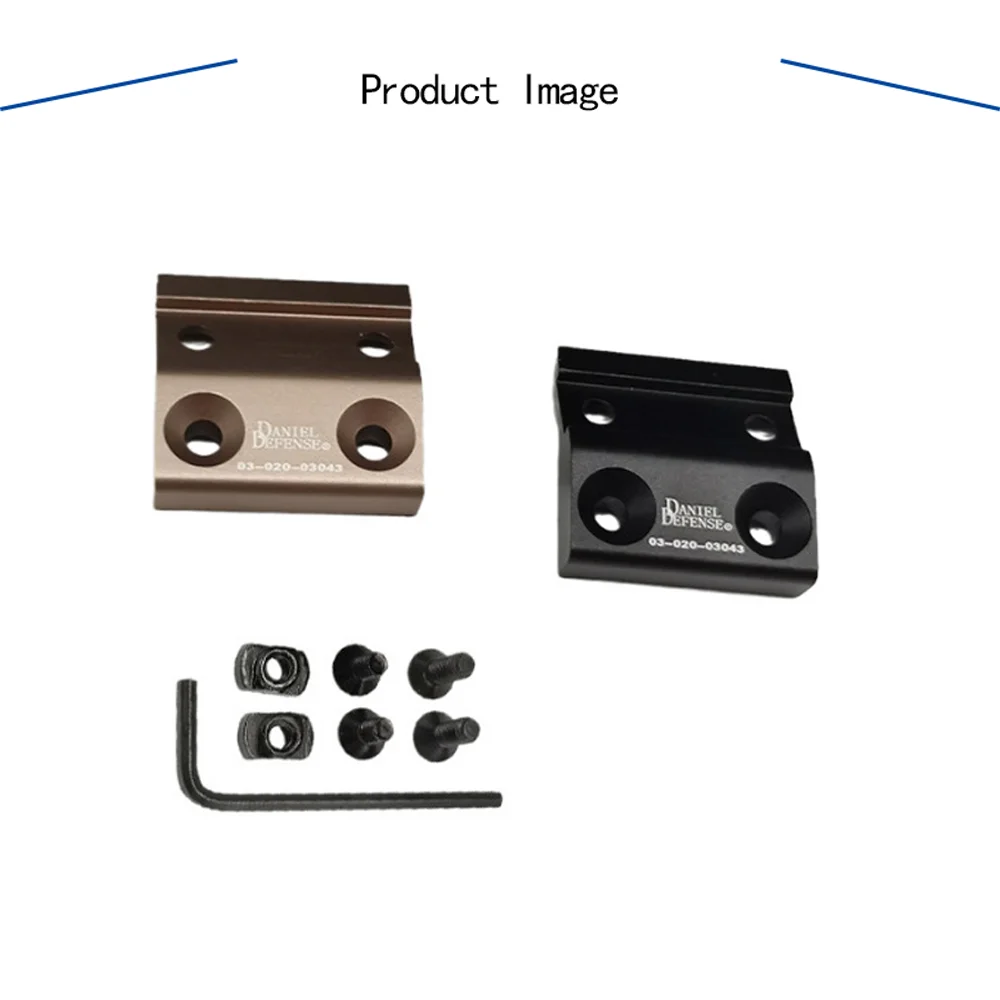 

Picatinny rail, Airsot chassis accessories, MLOK KeyMOD, DD side bracket, suitable for M300, M600 series flashlight bases