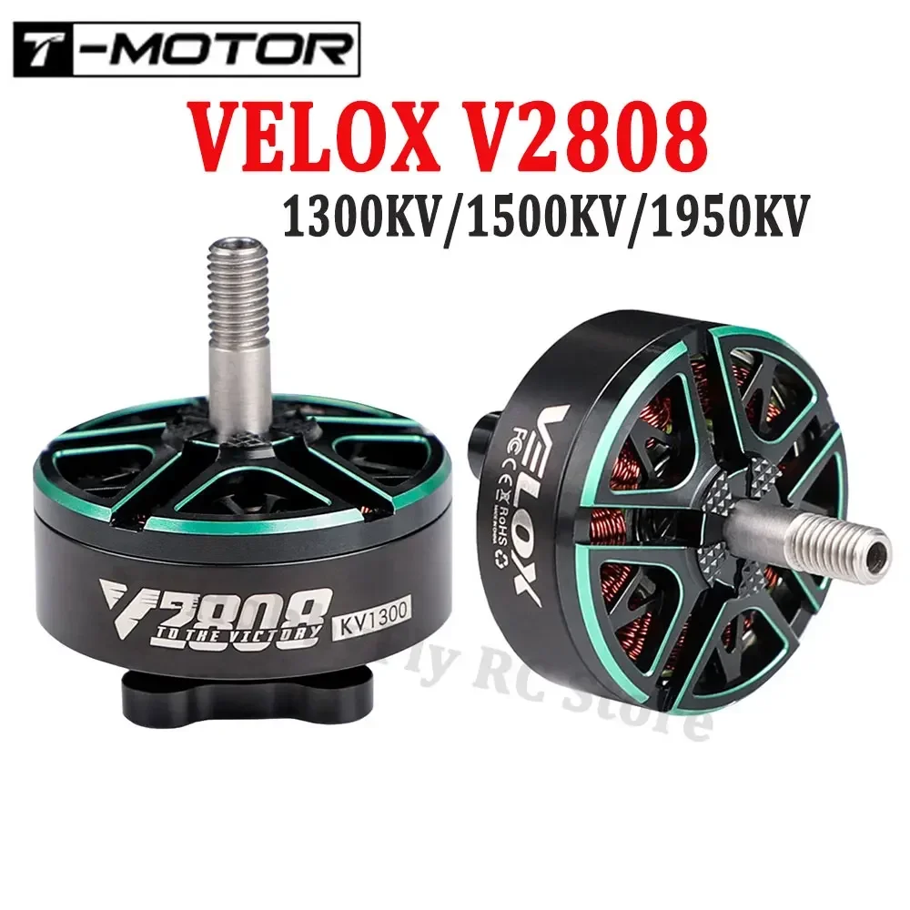 SkyDElT-Motor VELOX V2808 1300KV 1500KV 1950KV Motor W/4mm Shaft For RC FPV 4-5inch Cinewhoop 7-8inch Long Range Cinelifter Dron