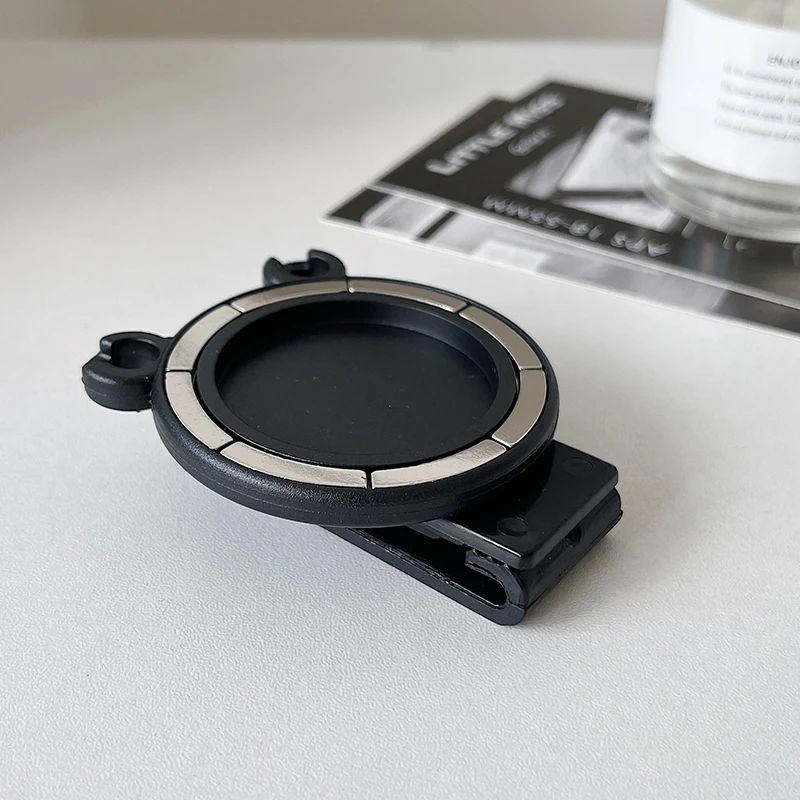 Magnetic Phone Belt Clip Backpack Holder For Magsafe For Phone For Xiaomi Huawei Anti-Lost Phone Metal Hook Spring Rope