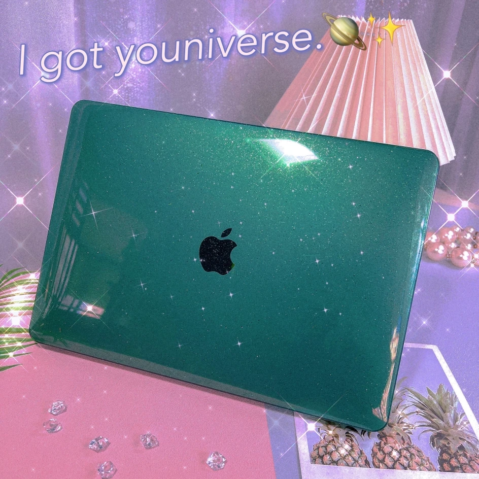 Laptop Case For MacBook Air 13.6 Case A2681 M2 2022 Glitter Crystal Macbook Pro 13 Case A2338 Funda MacBook Air 13 M1 Cover