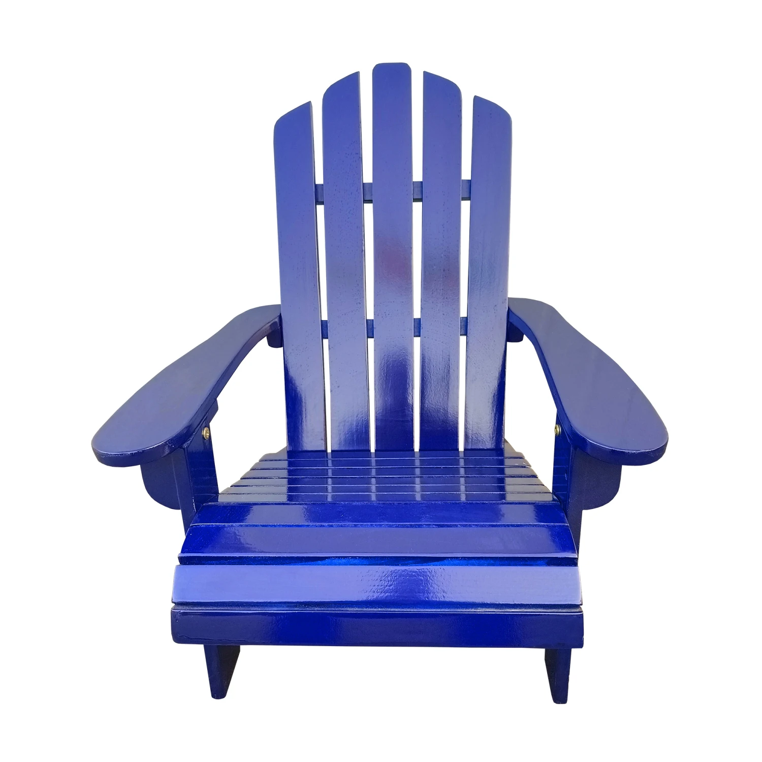 

Kids Wood Adirondack Chair for Outdoor or Indoor Use, Blue Color