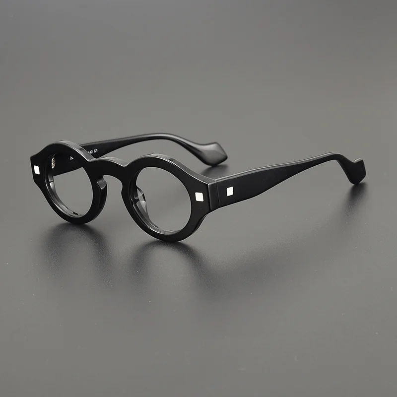Belight البصرية بلجيكا تصميم جولة سميكة إيطاليا نظارات بمادة الخلات النظارات إطار مشهد الرجال النساء النظارات septante + rools