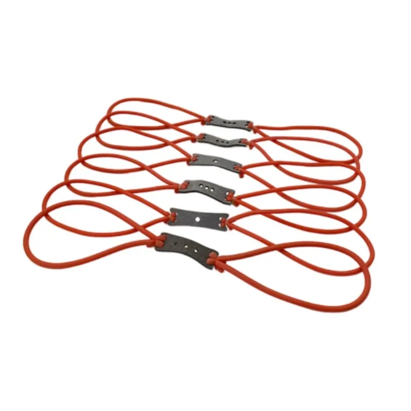 Round Tubular Slingshot Rubber Band High-elasticity Latex Band Random Colors Suitable for Outdoor Shooting Practice