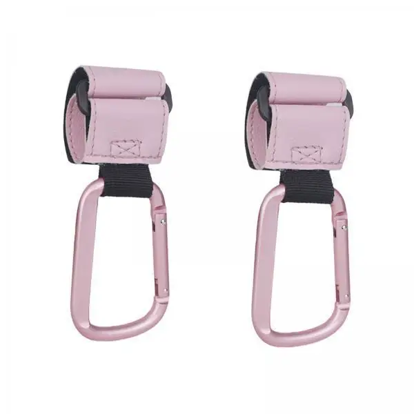 Multipurpose Stroller Hooks Aluminum Alloy Pram Bag Holder Adjustable Clip Universal Accessory for Baby Cart Travel