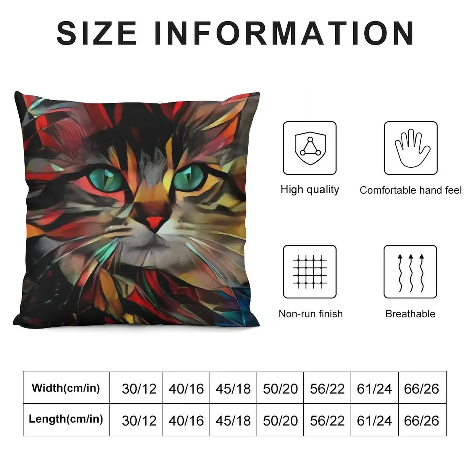 Mollie cat, chat, cat, Lea Roche paintings Throw Pillow Sofa Cushion Sofa Cover Pillowcases Bed Cushions Couch Pillows pillow