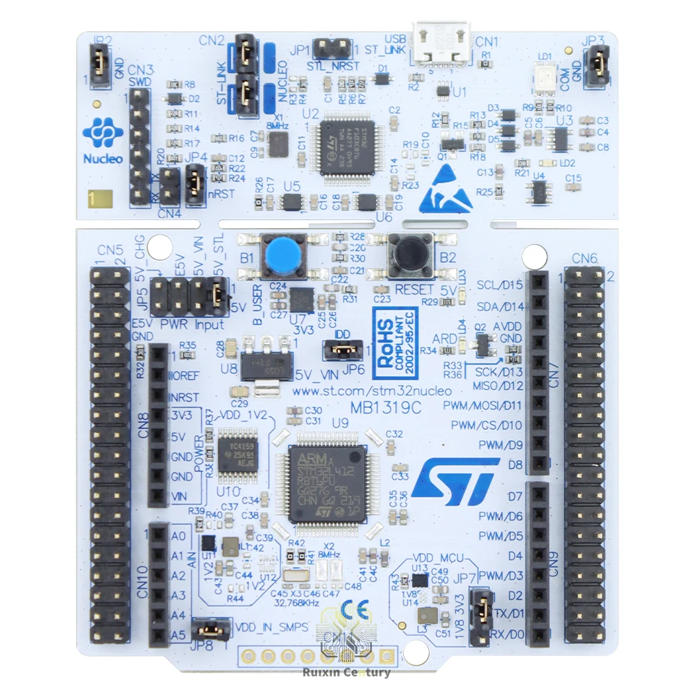 FOR NUCLEO L412RB P board STM32L412RBT6P MCU SMPS Nucleo 64 embedded development test board