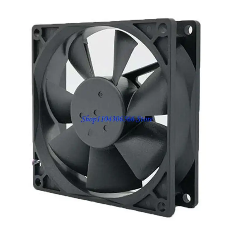02DD 9x9x2.5cm Cooling Fan Replacement for AFB0912VH High CFM 4 Pin 4 Wire Cooler