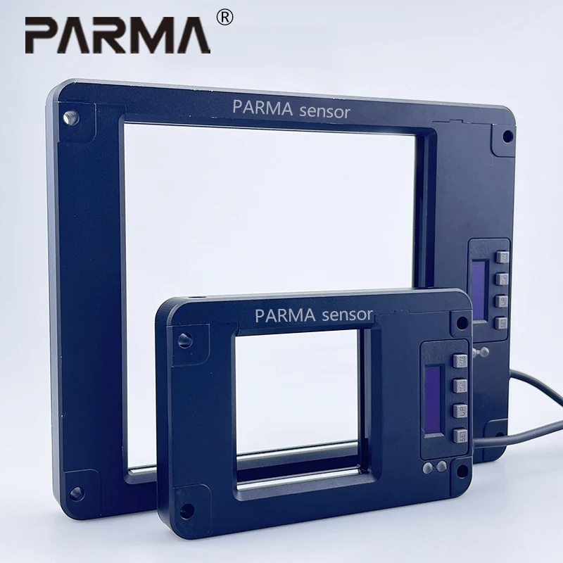 

Window blanking optical fiber amplifier, no dead corner material counter, no blind spot sensor for objects of any size
