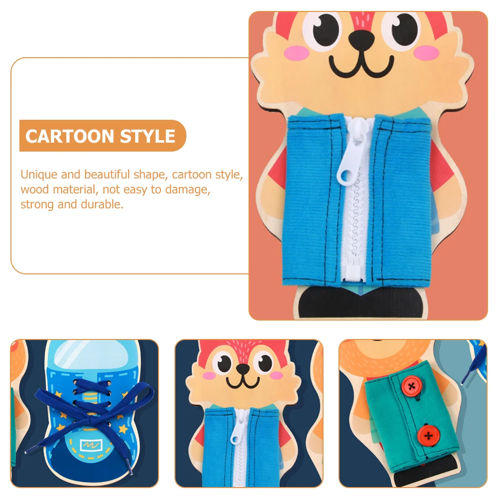 

1 комплект, доска для раннего образования для малышей, деревянная обувь с завязками, тренировка мелкой моторики, обучение детей, центр активности