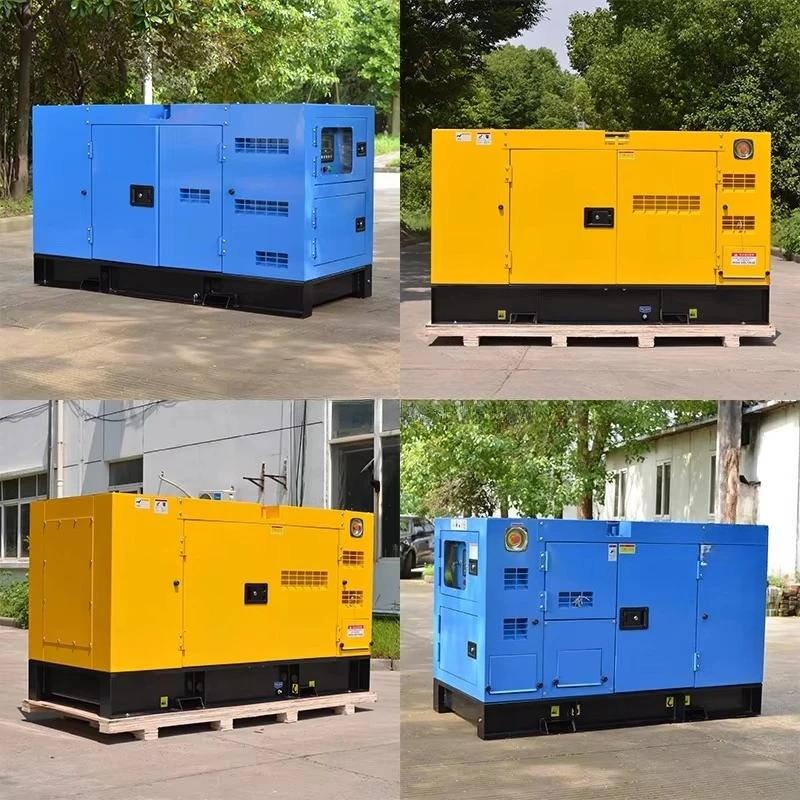 Electric Generator 30kw Diesel Generator 40kva Powered New Engine Smooth Running Silent Mobile Generator Sets for Industrial
