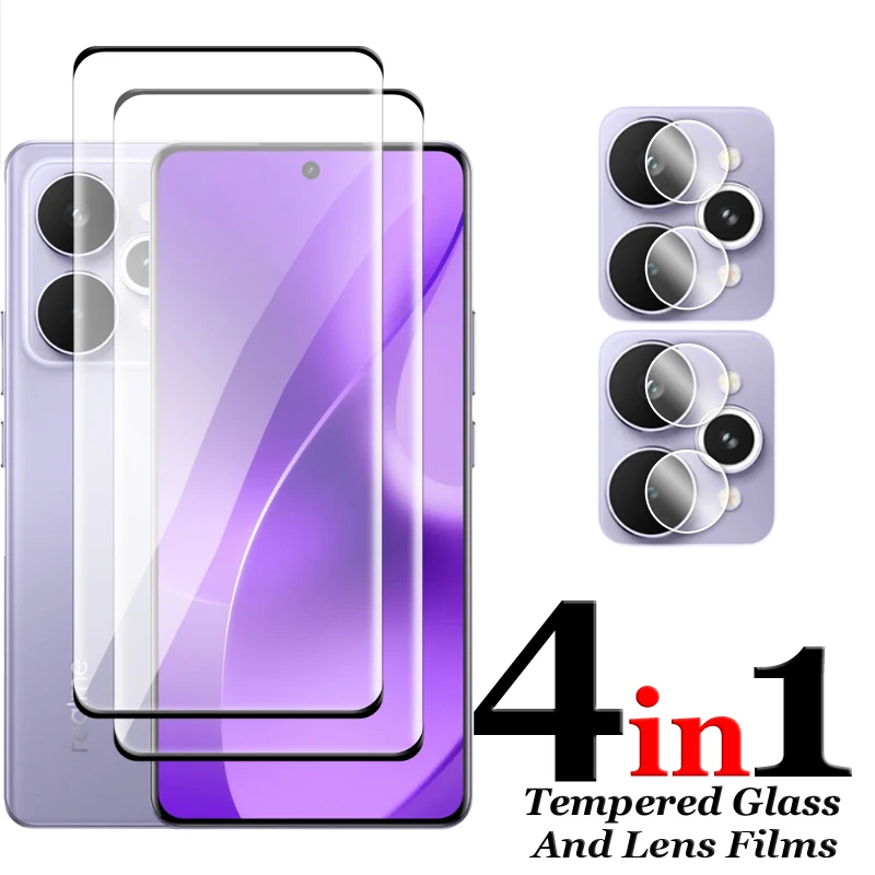 Szkło 3D Full Cover Curved Screen Protector do Realme 15 Pro 5G, Szkło Hartowane do Realme 15 Pro, Folia na Obiektyw do Realme 15 Pro — zdjęcie produktu 2