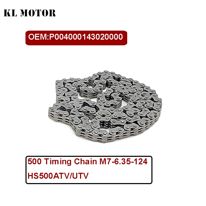 

Timing Chain M7-6.35-124 FOR HISUN 500 ATV UTV SPARE PART HS CODE 14302-004000-0000 ERP CODE P004000143020000