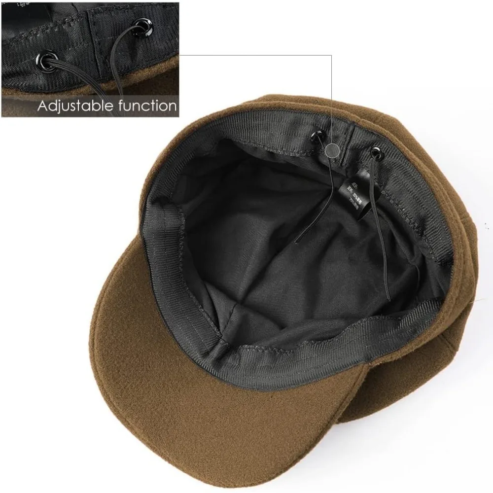 

Women Beret Newsboy Hat French Wool Cap Classic Autumn Spring Winter