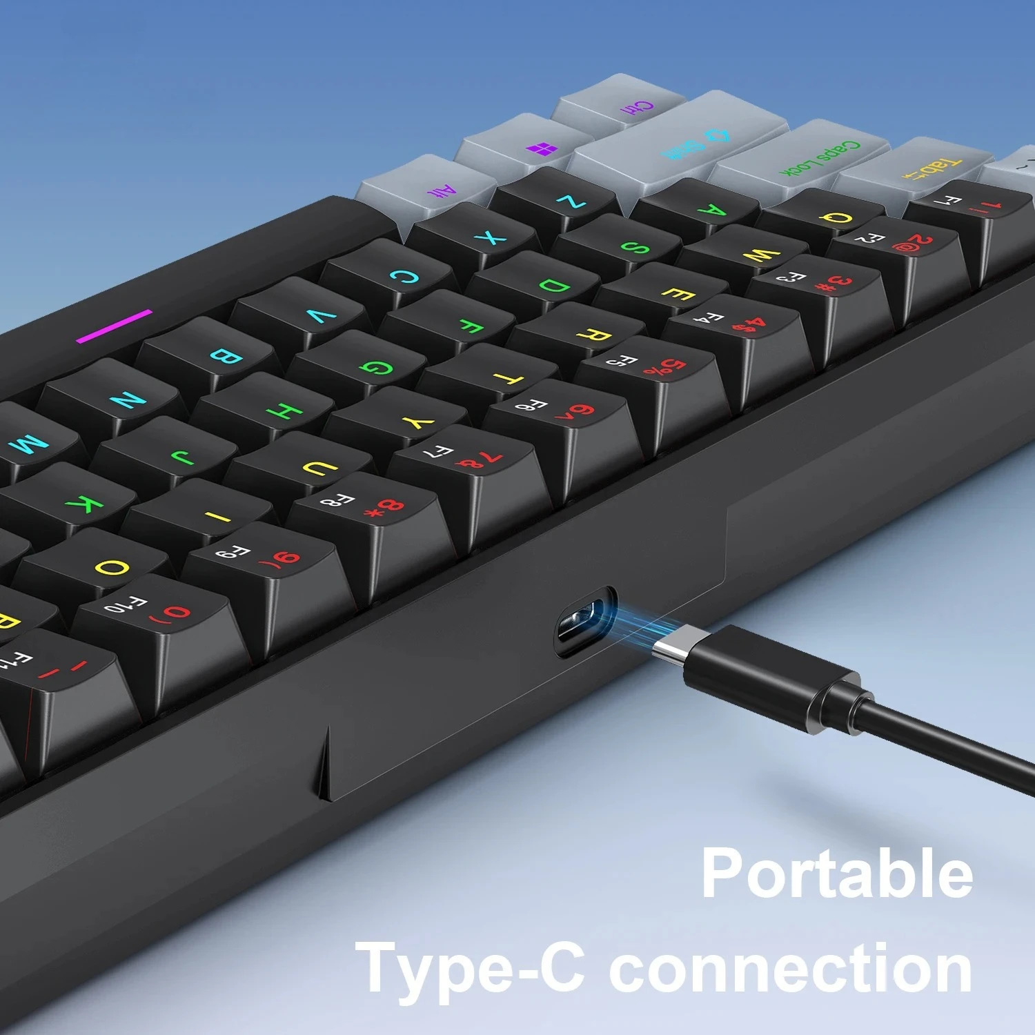 K61 Teclado Mecânico Com Fio P - đánh giá và giá Gaming Keyboard Thocky