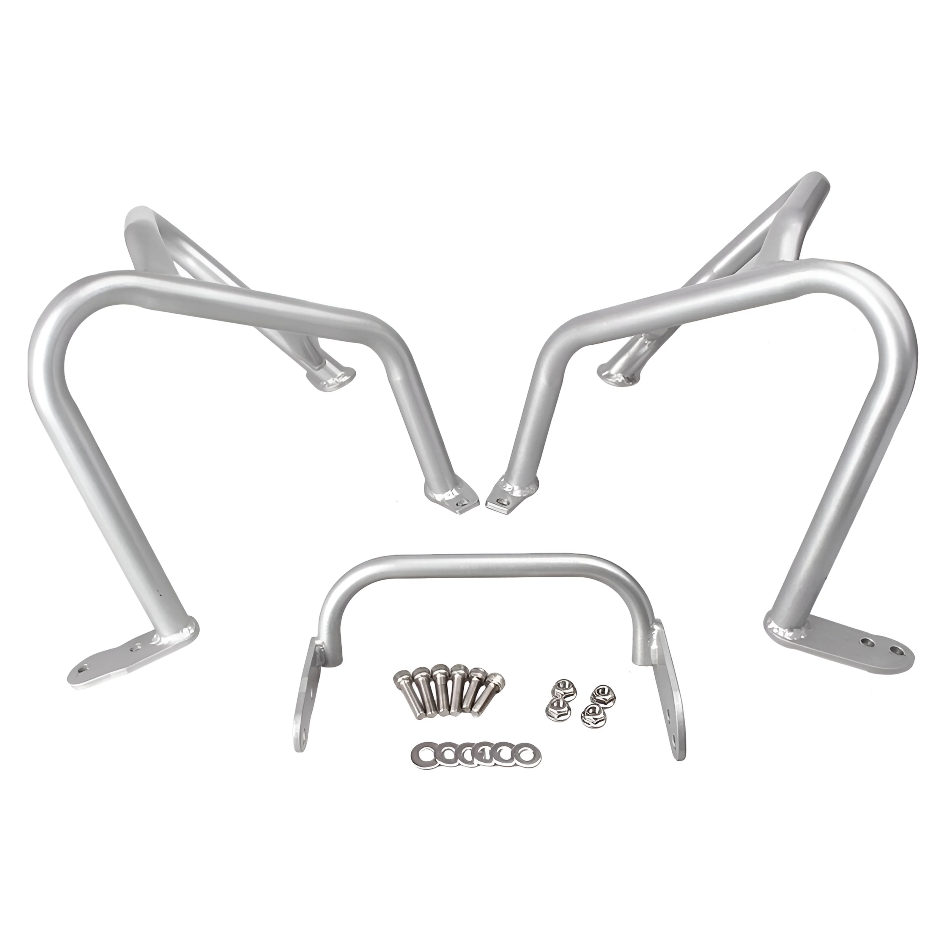 

Front Silver Engine Guard Upper Crash Bar Protector For BMW R1200GS 2013-2018