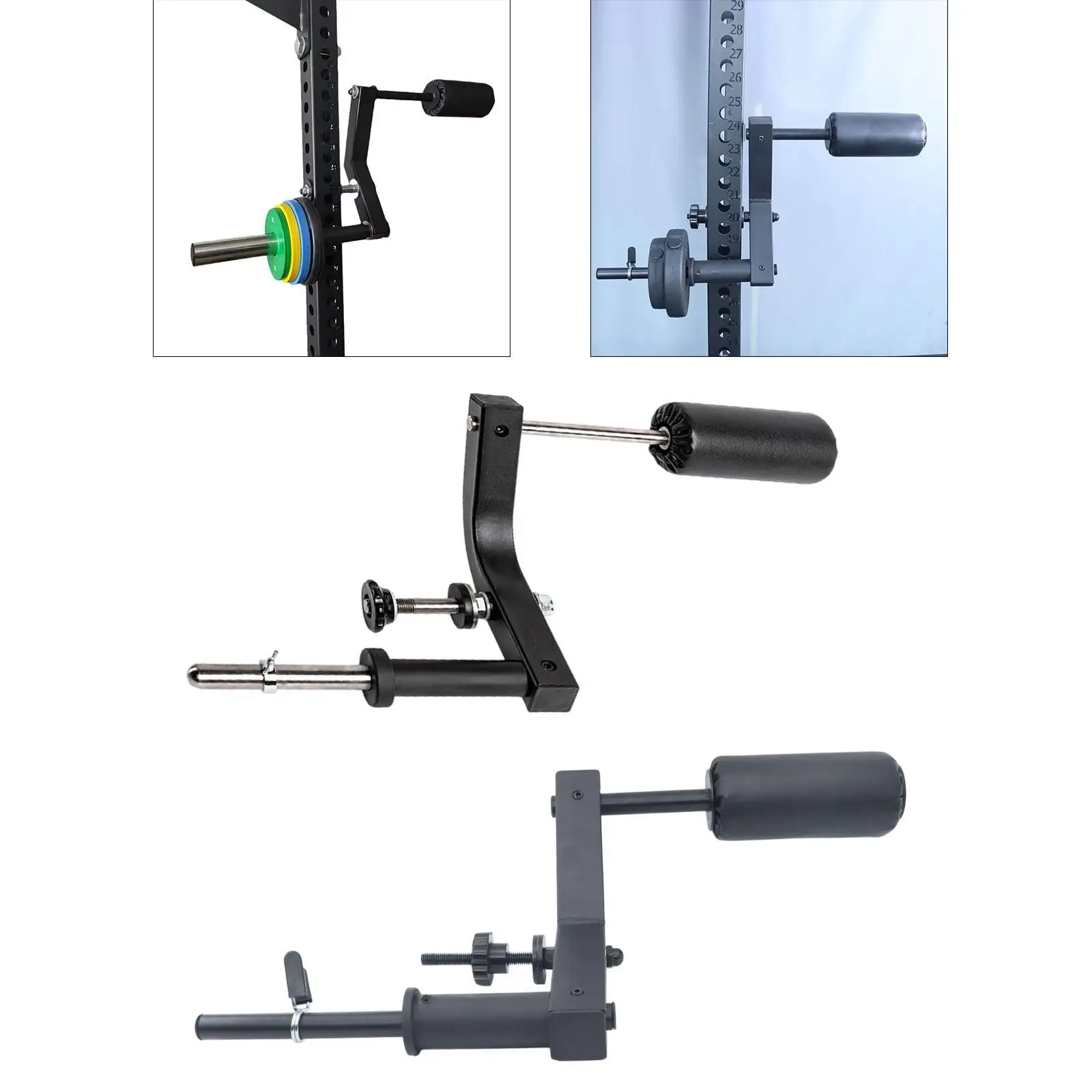 

Neck Exerciser Machine Rack Mounted Workout Strengthener Device Attachment