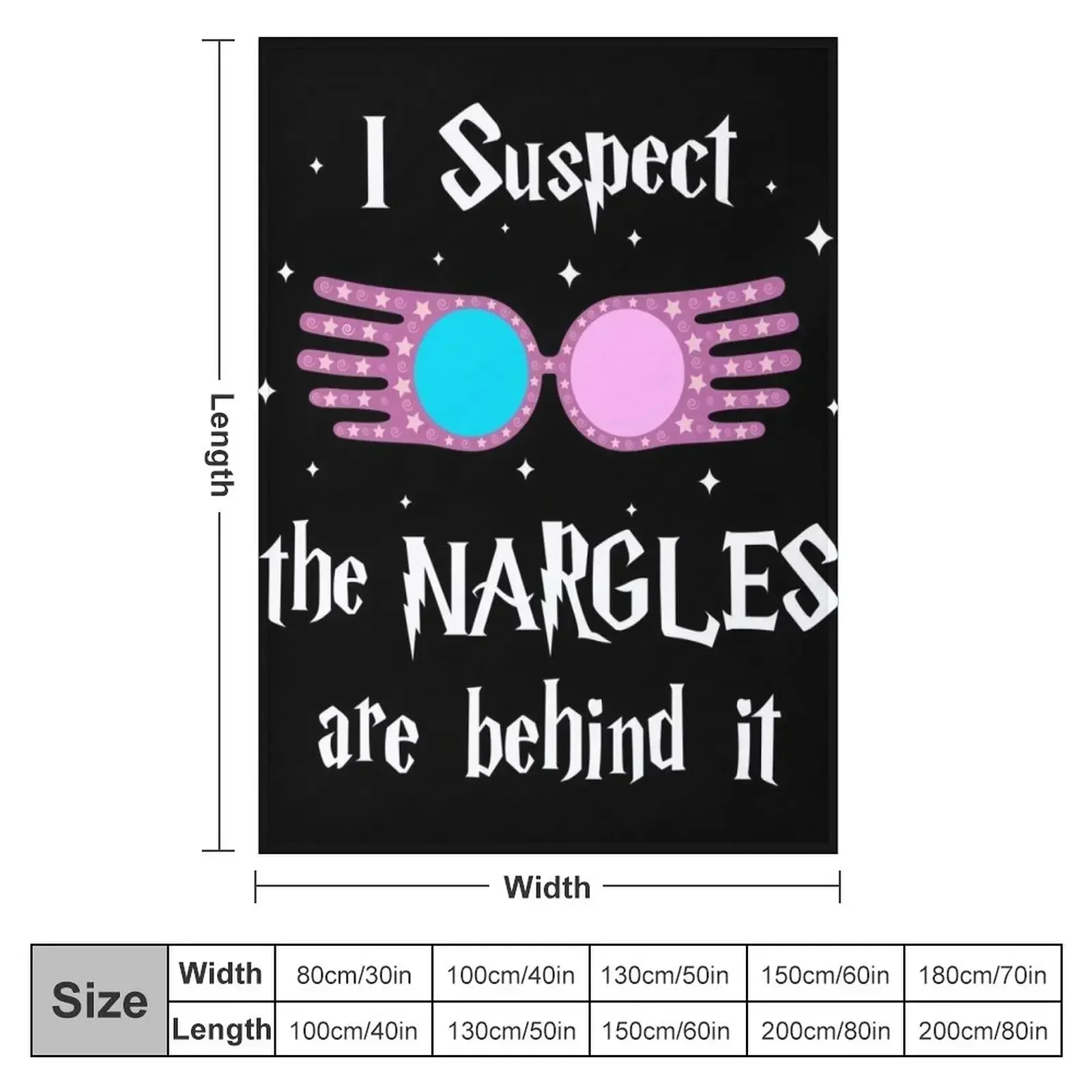I Suspect the Nargles are behind it Throw Blanket Thins warm for winter heavy to sleep Camping Beautifuls for sofa Blankets