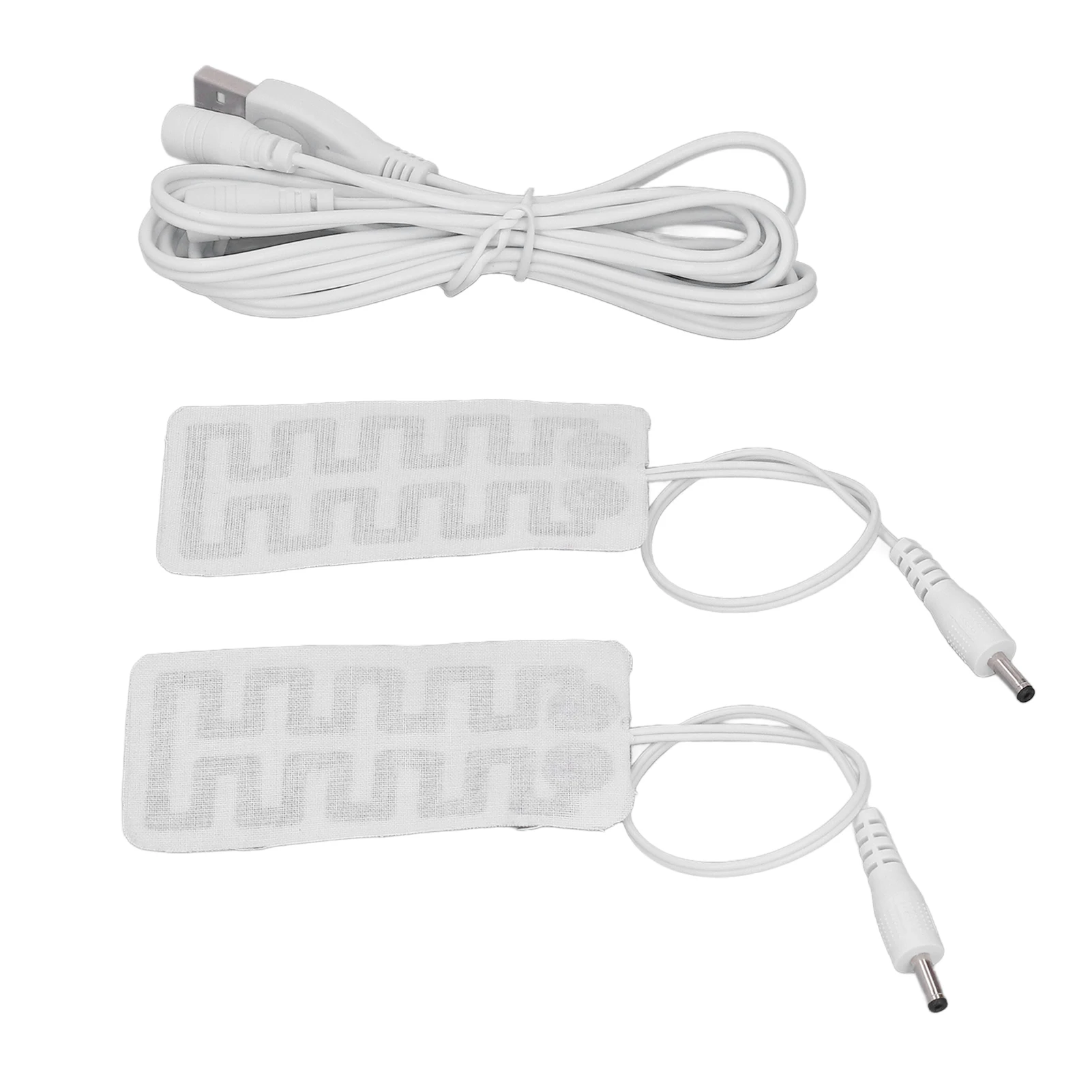 

USB Heating Film Machine Washable Electric Heating Film Carbon Fibre Soft Safe USB Powered 3.5x18in for Shoes