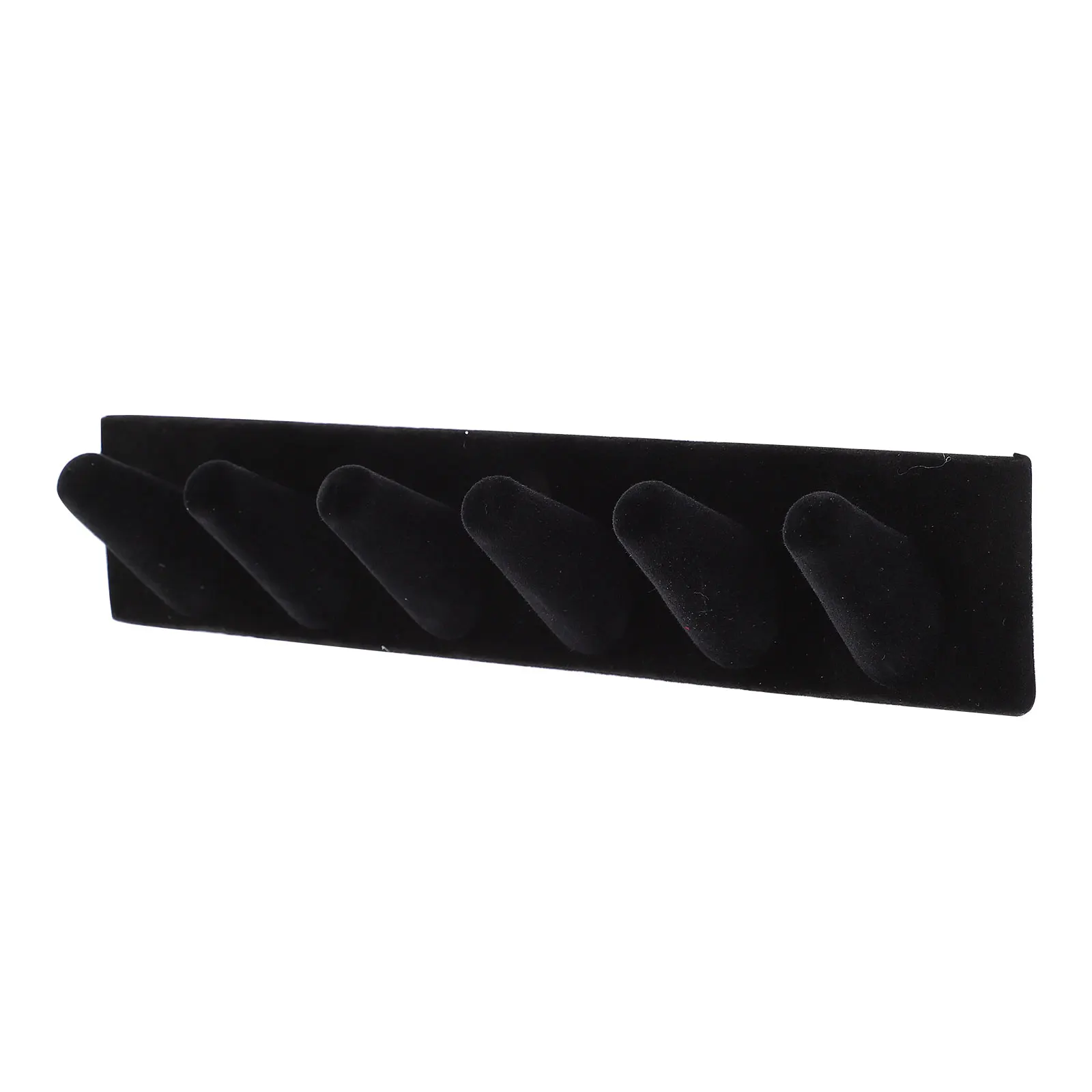 

6 Finger Ring Display Rack Durable Lightweight Jewelry Shop Accessory Creative Storage Solution for Home Retail