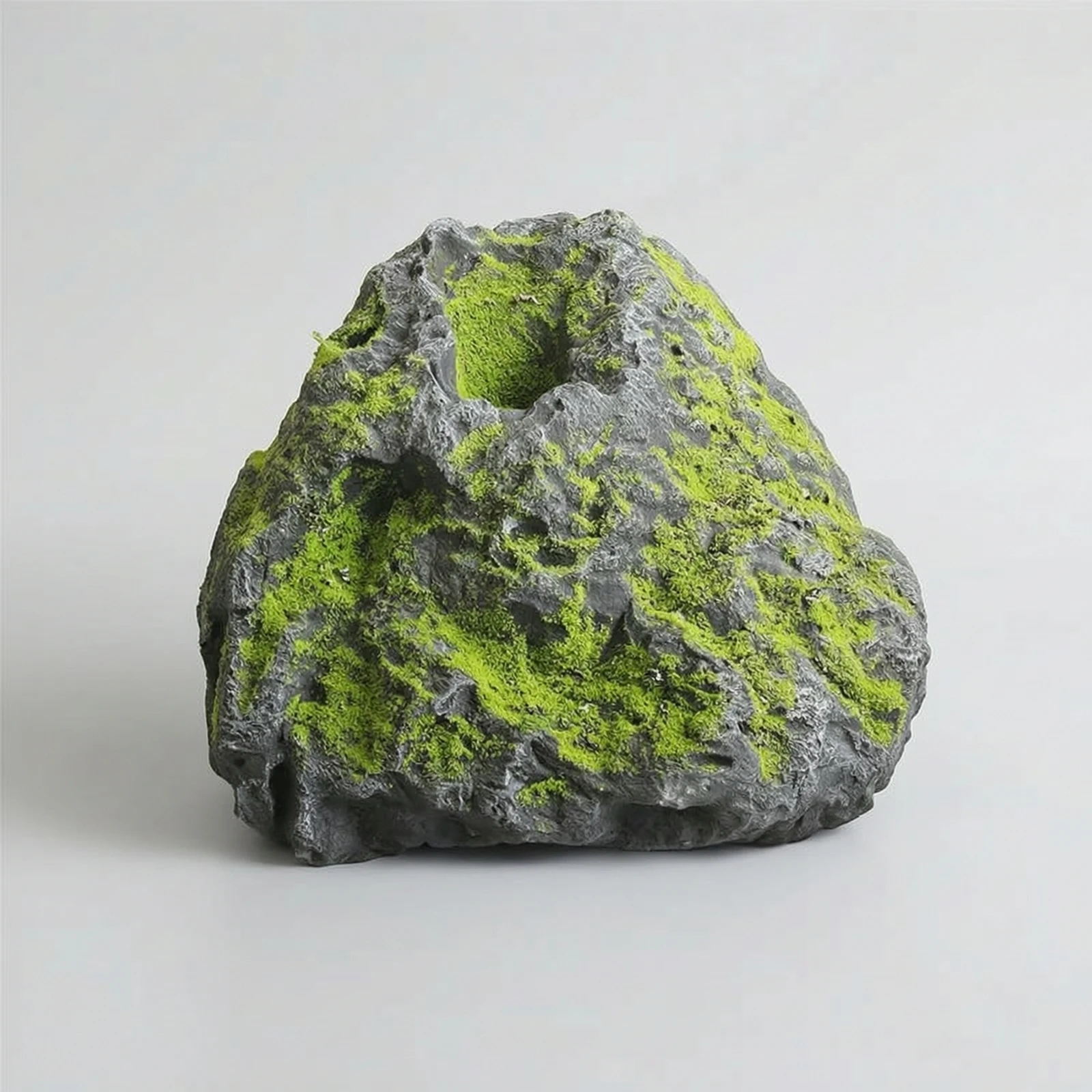Artificial Moss Rocks Realistic Moss Rock Artificial Rock Decorative Landscape Decor Textured for Shop Owners