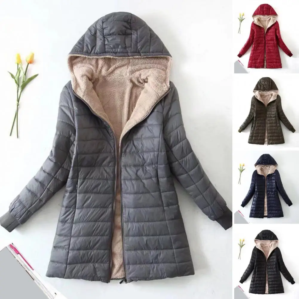 Popular casaco de pelúcia feminino 2025 novo popular pelúcia com capuz moletom com zíper manga longa outono inverno jaqueta quente com bolso