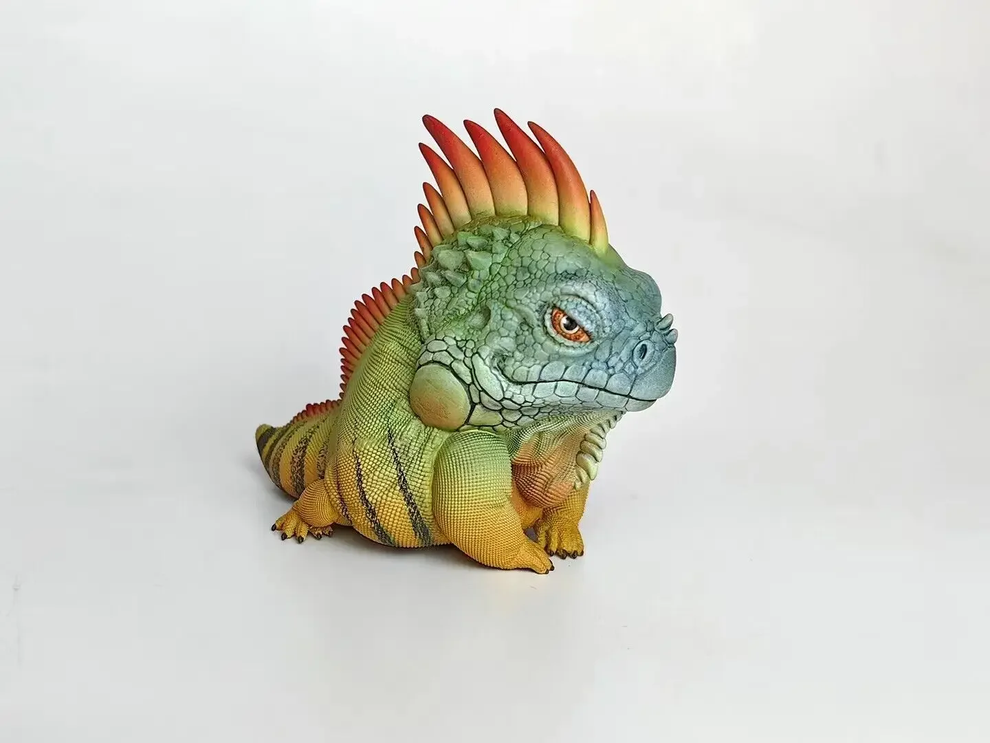 

Lizard Kingdoms Common Green Iguana Limited Model Animal Collector Decoration Educational Toy Creative Gift