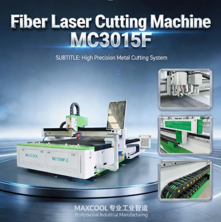 MC3015F Fiber Laser Cutting Machine General Sheet Metal and Hardware Processing Suitable for Hardware Products