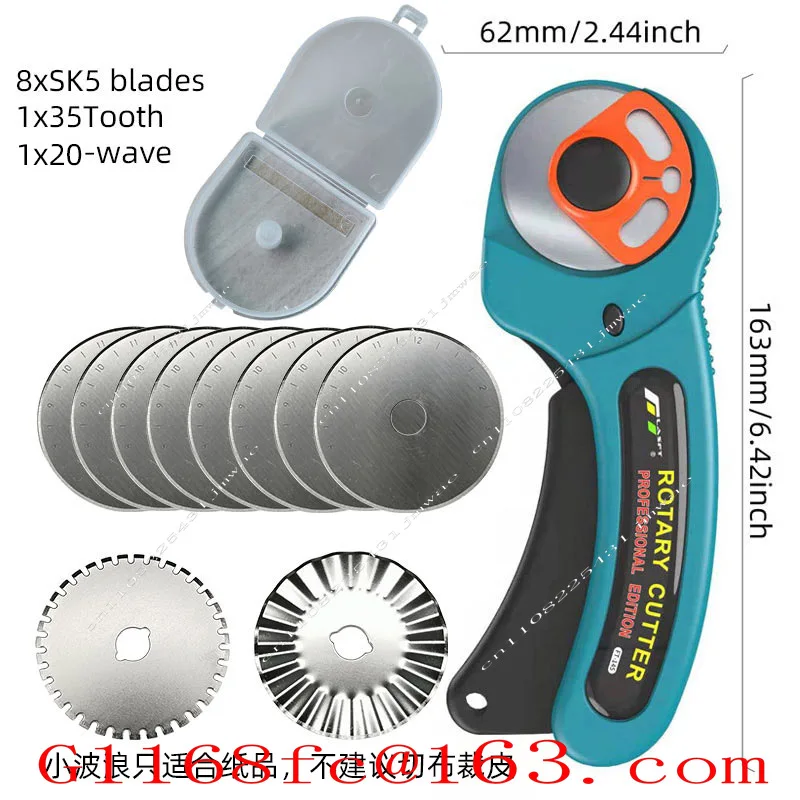 45Mm Automatic Lock Carpet Knife, Cutting Round Knife FT-145 Roller Knife
