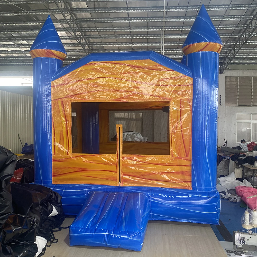 13x13Ft เกรดพาณิชย์พอง Bouncy ปราสาท Moonwalk กระโดดบ้าน Bouncer Inflatable สำหรับเด็กและผู้ใหญ่กลางแจ้ง