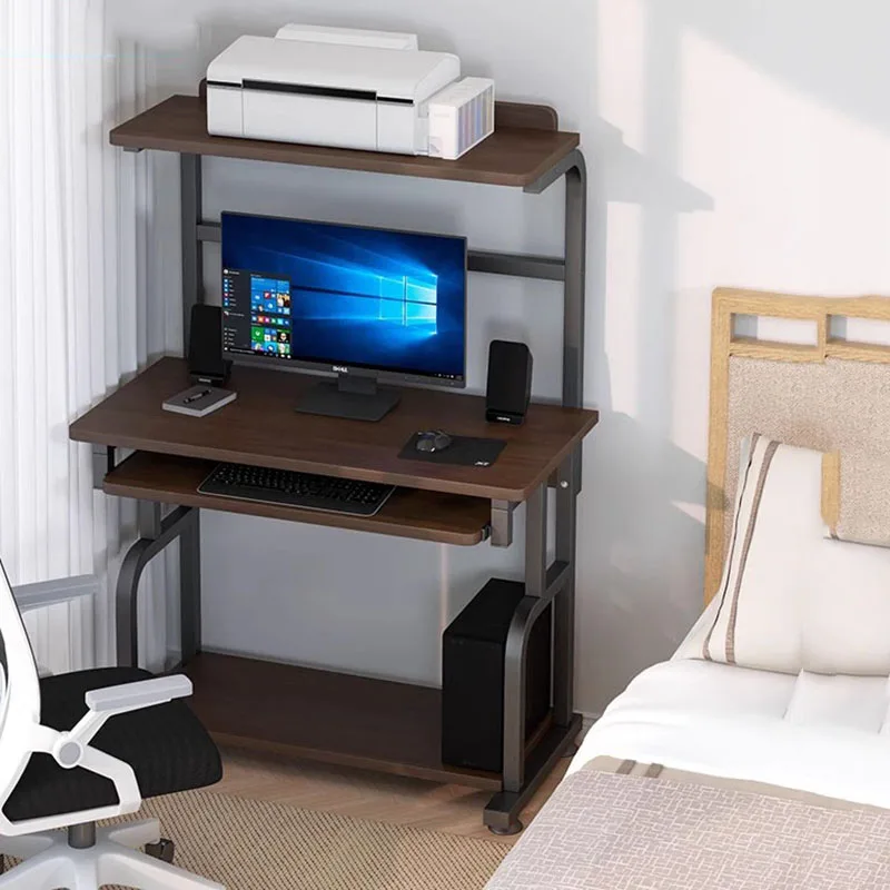 

Standing Console Computer Desks Study Students Shelves Notebook Computer Desks Keyboard Gaming Escritorios Trendy Furniture