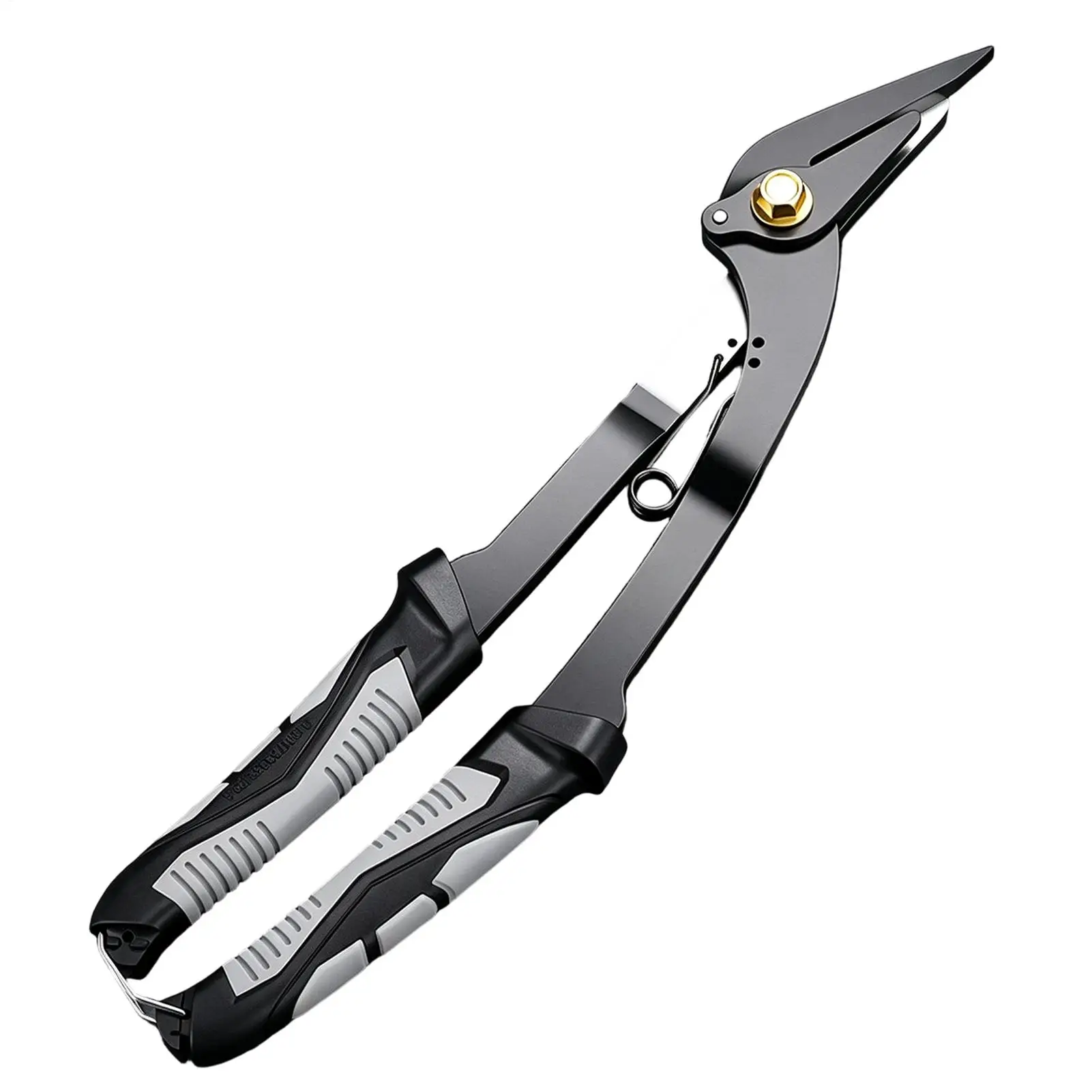 Metal Shears Heavy Duty Ergonomic Grip Long-Lasting Rust-Resistant Heavy Duty Shears For Aluminum Gutter PVC Stainless Steel DIY