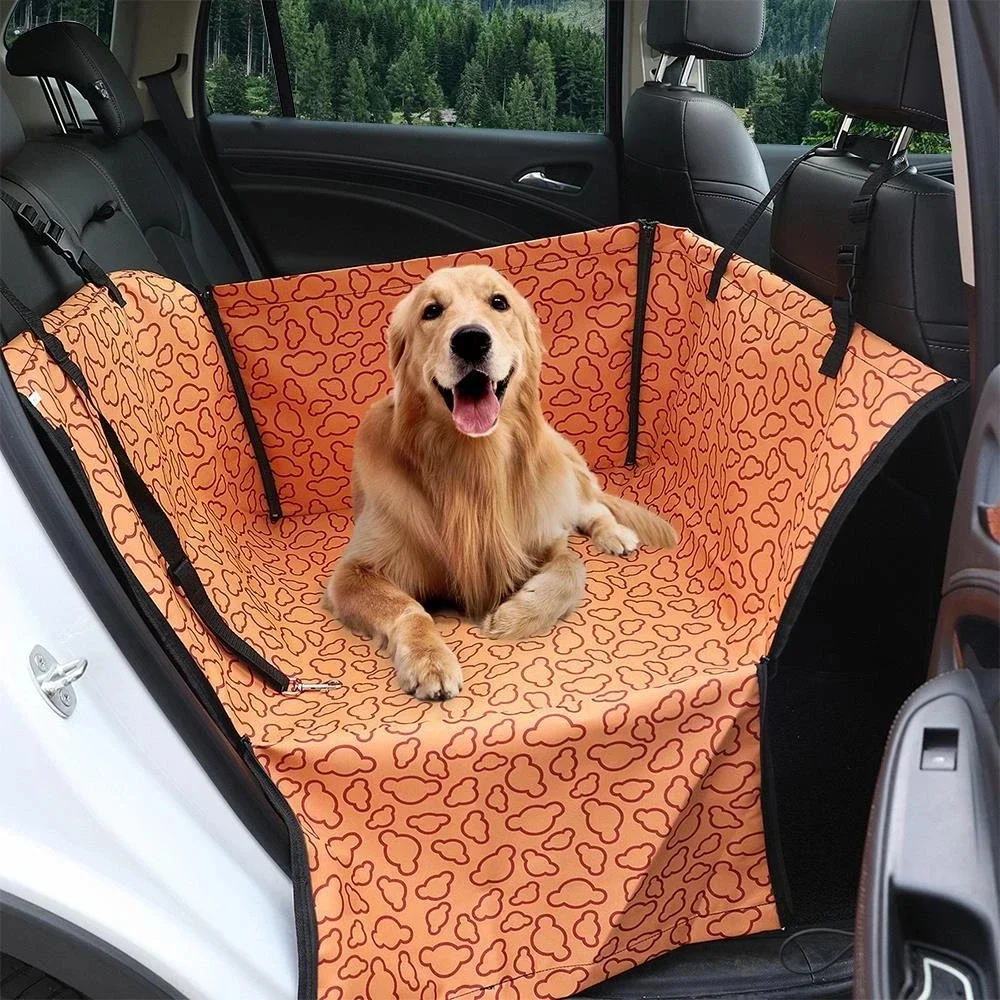 

Pet Dog Folding Car Strap Seat Bag Hammock Bed Cat Dog Outdoor Travel Safety Waterproof Basket Pet Dog Seat Hanging Bag