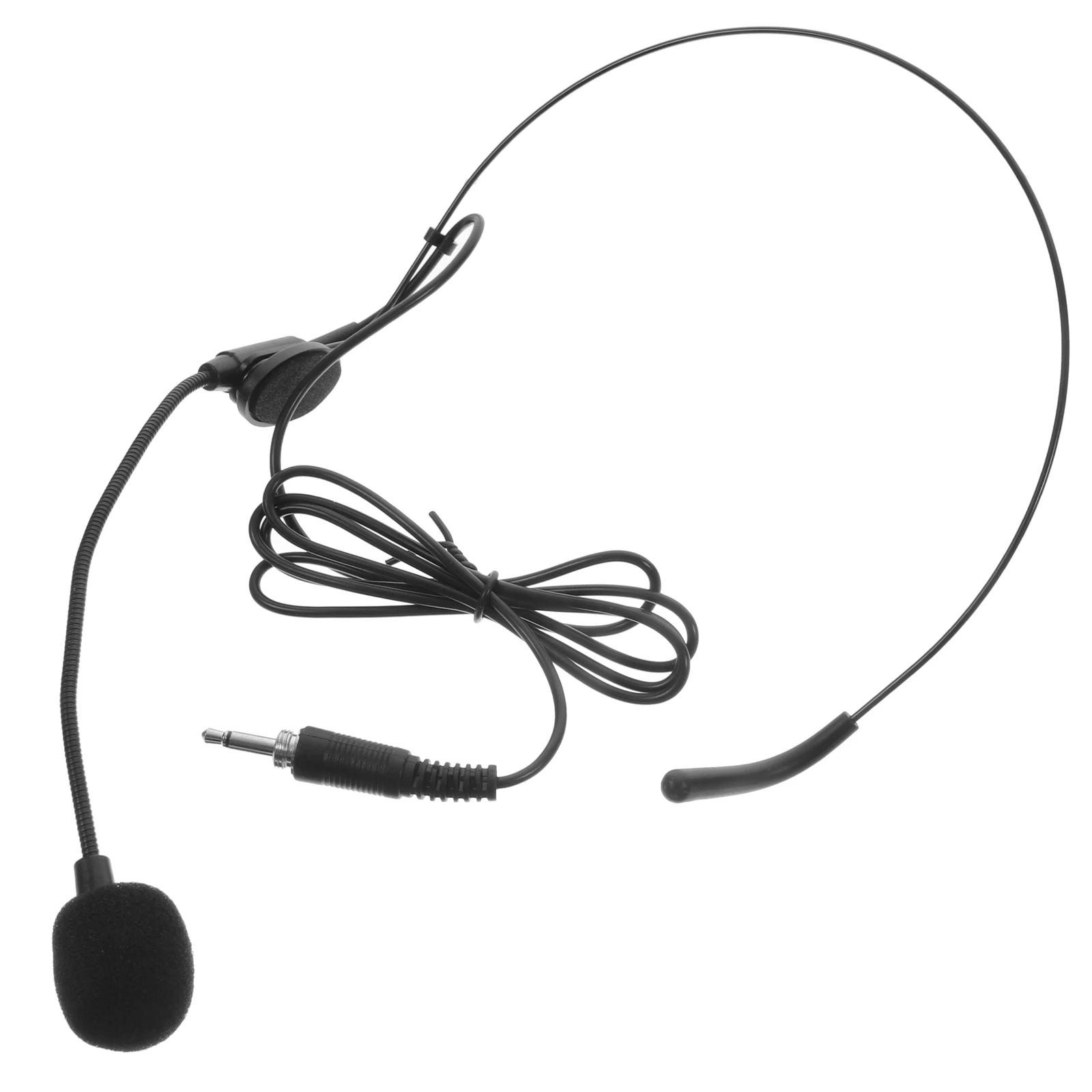 

Headset Microphone Earphones Wired 3.5mm Screw for Speaking Lectures Stage Live Recording Singer Portable Audio Video